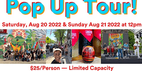 Pop Up Walking Tour + Sangria Festival