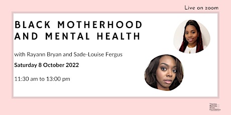 Black Motherhood and Mental Health Group