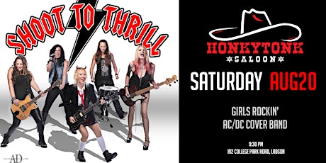 Shoot to Thrill AC/DC Tribute  at HonkyTonk Saloon