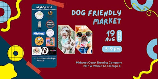 Dog-Friendly Market hosted by Chicago Dog Co. at Midwest Coast Brewing