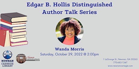 Edgar B. Hollis Distinguished Author Talk Series: Wanda M. Morris