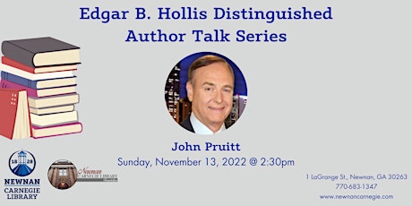 Edgar B. Hollis Distinguished Author Talk Series: John Pruitt