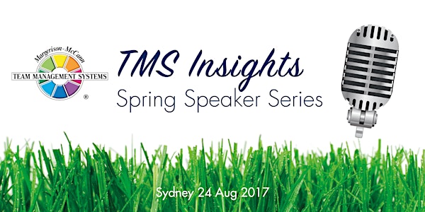 TMS Insights: Spring Speaker Series (Sydney)