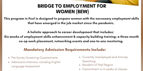 Bridge to Employment for Women
