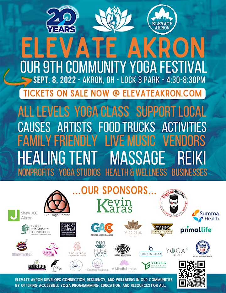 9th Elevate Akron Yoga Festival image