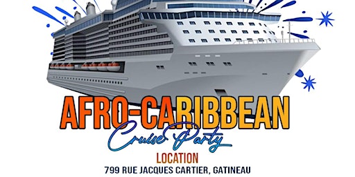 AFRO -CARIBBEAN ALL WHITE  CRUISE PARTY