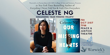 Celeste Ng discussing OUR MISSING HEARTS