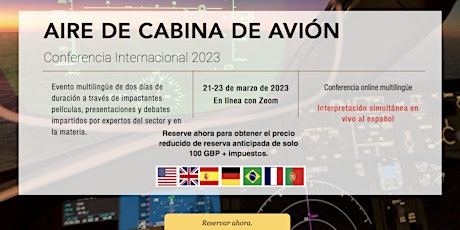 AIRE DE CABINA DE AVIÓN - Conferencia Internacional 2023 [ES]