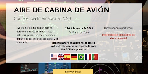 AIRE DE CABINA DE AVIÓN - Conferencia Internacional 2023 [ES]