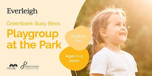 Play at the Park with Greenbank Busy Bees Playgroup