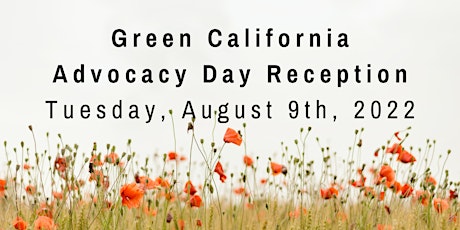 Green California Advocacy Day Reception