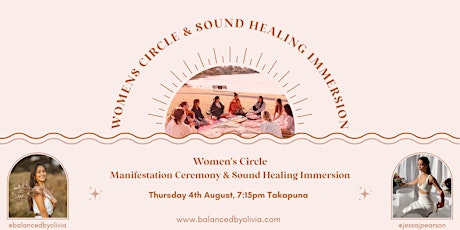 Women's Circle Auckland - Manifestation Ceremony & Sound Healing Immersion primary image