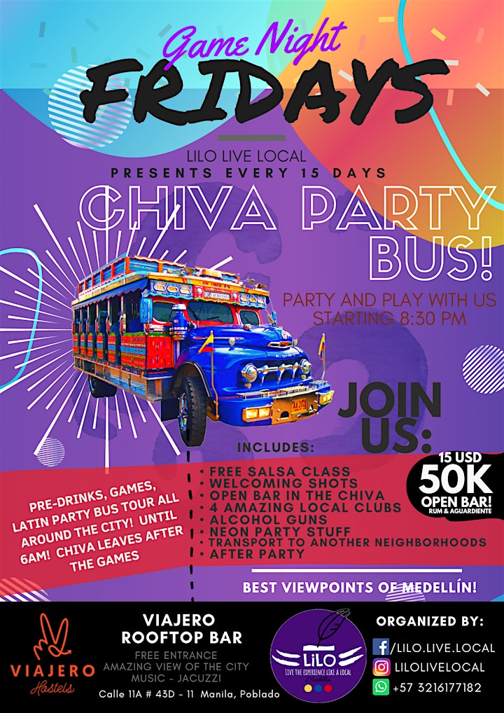 Imagen de Chiva Party Bus with LiLO