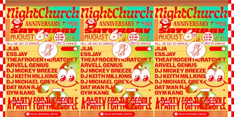 NightChurch: Anniversary Blowout!
