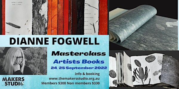 MASTERCLASS - Artists' Books - with Dianne Fogwell