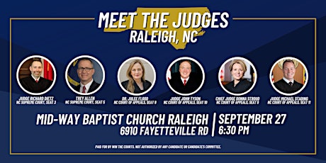 Meet the Judges - Raleigh, NC