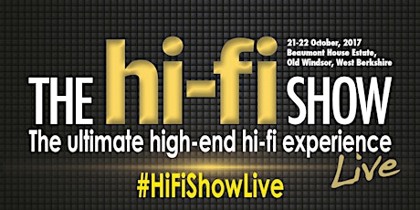 The Hi-Fi Show Live 2017 primary image