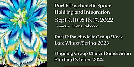Psychedelic Practitioner Immersive: Psychedelic Space Holding & Integration
