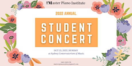 2022 MPI Student Annual Concert_session 1 @ 11:00 AM (Youth)