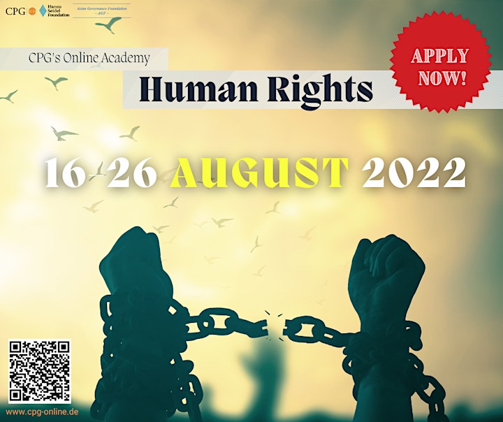 CPG Online  Academy on Human Rights image