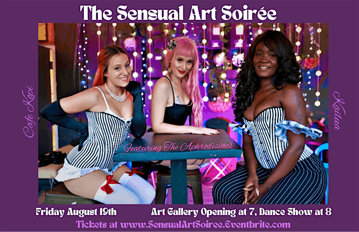 Sensual Art Soiree Dance, Burlesque, & Fine Art Exhibition image