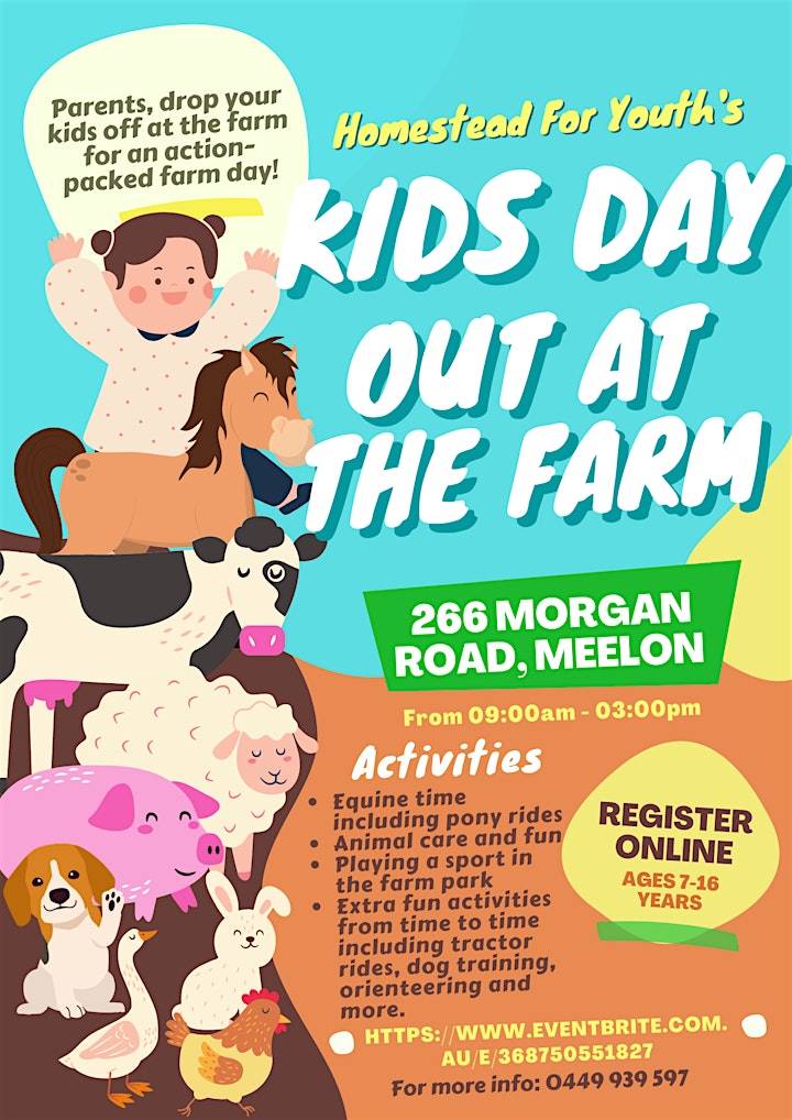 Kids Day out at the Farm image