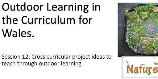 Outdoor learning in the C for Wales -Session 12: Cross curricular  ideas