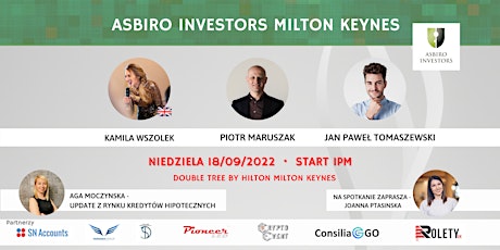 Spotkanie Asbiro Investors Milton Keynes -  18 września 2022