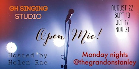 GH Singing Studio & Friends Open Mic Night