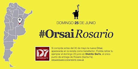 Imagen principal de #OrsaiRosario1 [STF] — Comprá tu Revista Orsai 2017