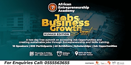 Jobs & Business Growth Summit ( Kumasi Edition)
