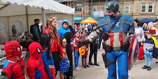 Darwen Rotary Fun Day Superhero and Villain Competition.