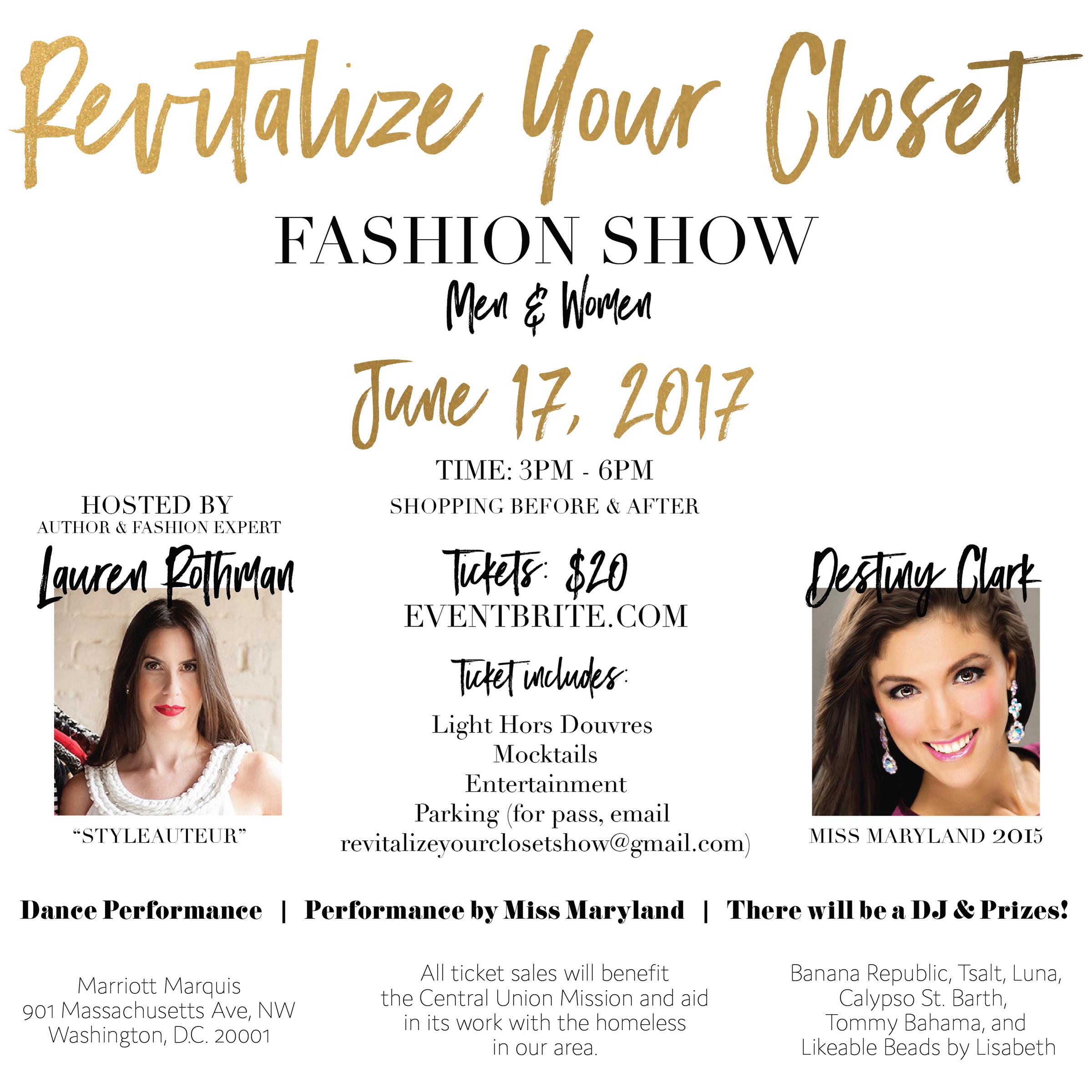  Revitalize Your Closet-A Haute Summer Fashion Show 2017