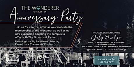 The Wonderer's Anniversary Party