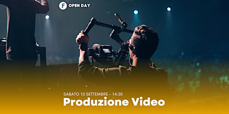Open Day • Produzione Video primary image