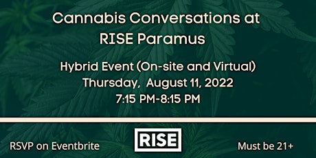 Cannabis Conversations at RISE Paramus, Medical Patient Support Group