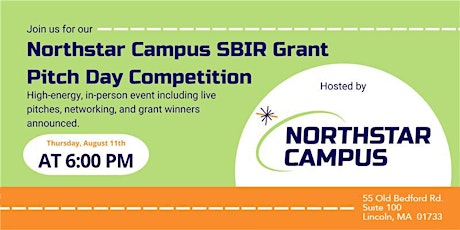 Northstar Campus SBIR Grant Pitch Day Competition