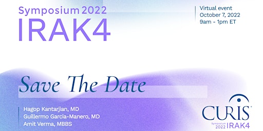 1st Annual Symposium on IRAK4 in Cancer