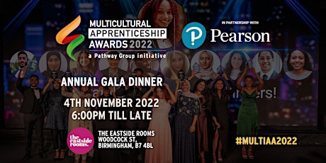 Multicultural Apprenticeship Awards in Partnership with Pearson Gala Dinner