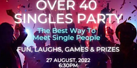 Over 40  Singles Party, Singles Dating Event Much Better Than Speed Dating