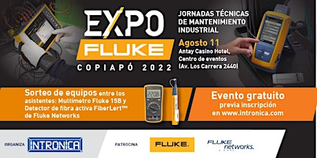 Imagen principal de EXPO FLUKE  Copiapó | Jornadas técnicas de mantenimiento industrial