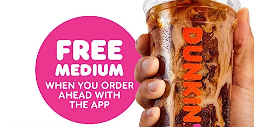 Dunkin’ of DFW Offers Free Iced Coffee on Wednesdays on DD App