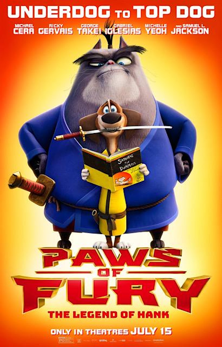 Paws of Fury: The Legend of Hank (July 23-25, 2022) image