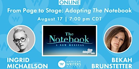 From Page to Stage: Adapting "The Notebook" (Online Broadcast)