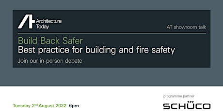 Imagen principal de Build Back Safer