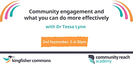 Community engagement and what you can do more effectively
