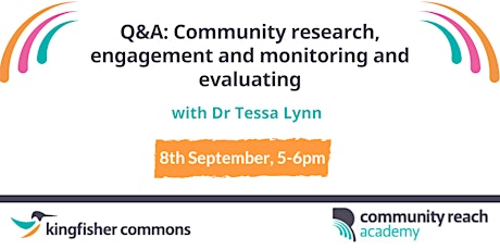 Q&A: Community research, engagement and monitoring and evaluating