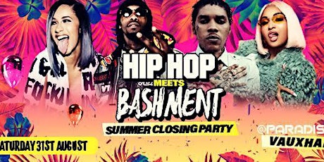 HIP HOP Meets BASHMENT - Shoreditch Warehouse Party
