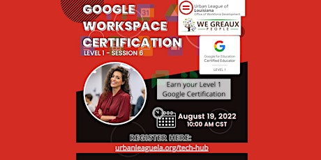Google Workspace Certification - Level 1 - Session 6