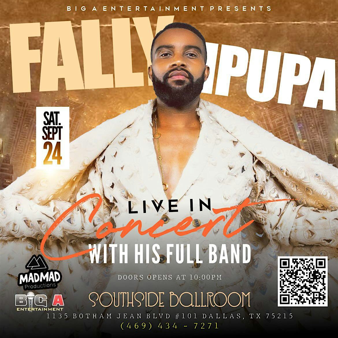 Fally Ipupa live in Concert with his Band in Dallas